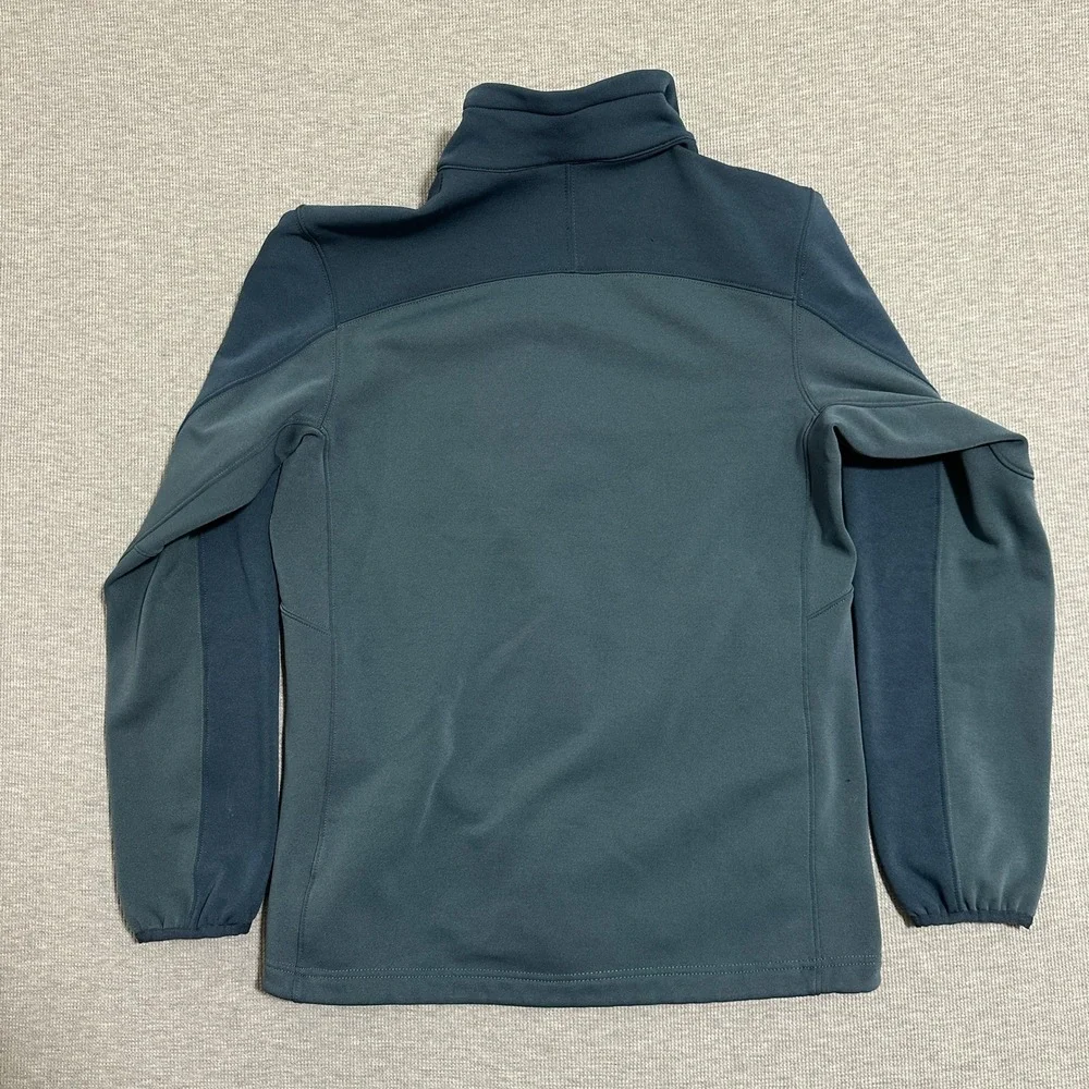 The North Face Apex Bionic 2 Full Zip Jacket Mens Small Blue Two-Tone Colorblock